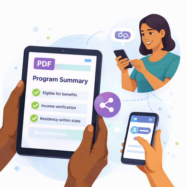 Ally connecting residents to the right support